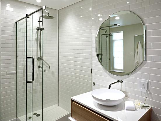 Modern premium bathroom interior