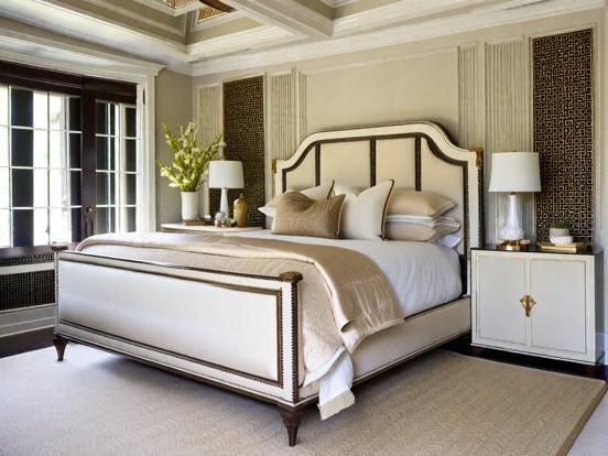 Serene cream bedroom decor