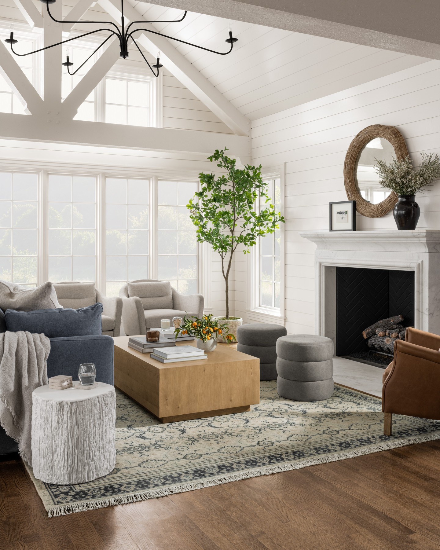 Which living room look from recent @mcgeeandco shoots would you pick first — 1, 2, 3, or 4? ↓