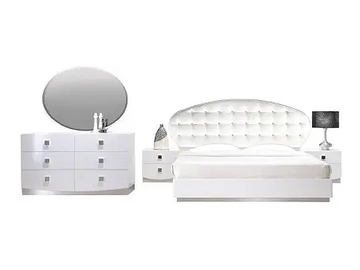 modern white bedroom furniture