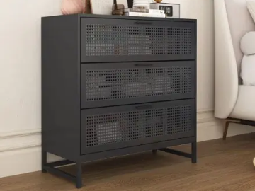 urban industrial bedroom dresser