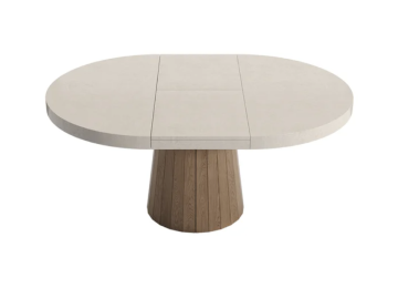 Grey and Beige Dining Room table