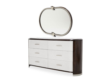 Parisian Bedroom dresser with mirror