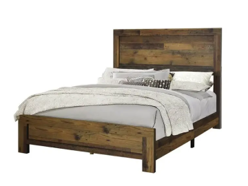 Contemporary Country Bedroom bed