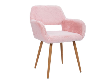 pastel scandinavian bedroom chair