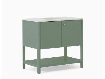 Green Scandinavian Bathroom vanities