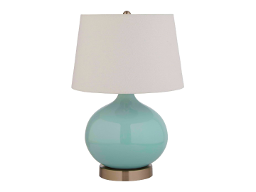 light blue lamp