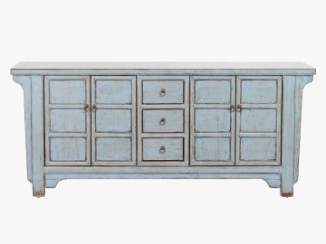 light blue bedroom console