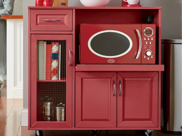 Cherry Red Kitchen Cabinets