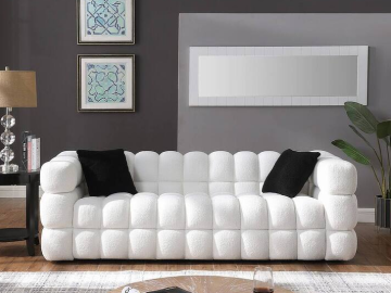 Modern Black and White Living Room sofa