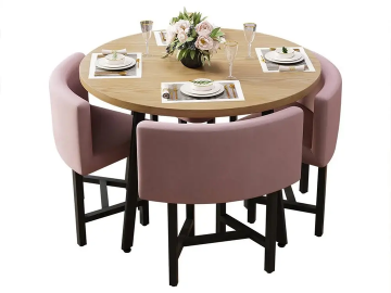 Pink Dining table set