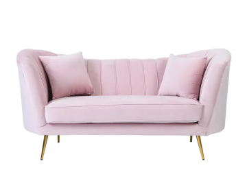 Pink Living Room Sofa