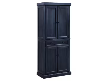 navy blue cabinet