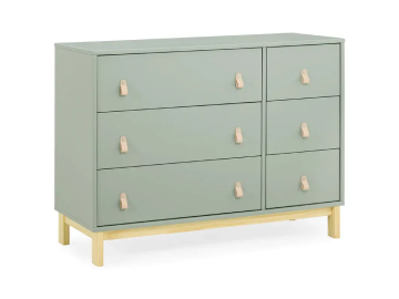 green dresser for kids room