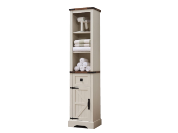 white farmhouse stand cabinet