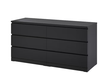 dark modern bedroom dresser