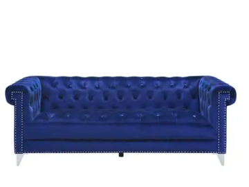 Royal Blue Living Room sofa